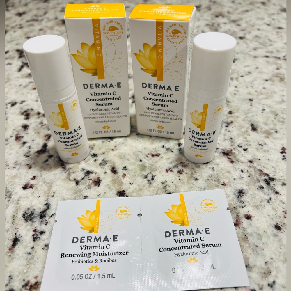 Derma E Vit C Antioxidant Serum Deluxe Bundle